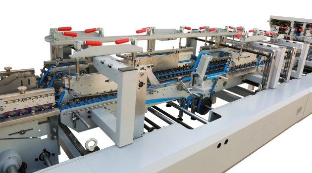 XCS-800PC-A Intelligent Crash Lock Bottom Box Corrugated Carton Automatic Folder Gluer