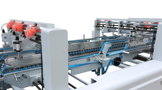 XCS-1100PC-A Automatic Carton Corrugated Cardboard Folder Gluer