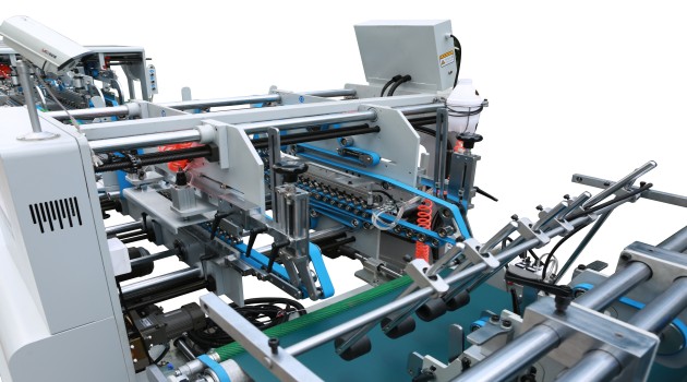 XCS-1650PC-A Automatic Multifunctional Corrugated Board & Packing Box Folder Gluer