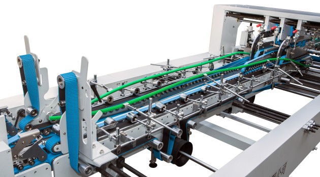 XCS-1200TBX-A Flat Box Automatic Carton Box Folder Gluer Machine