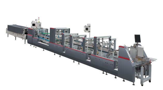 YL-1100PC-C Carton And Corrugated High-speed Automatic Folder Gluer With Climbing Section