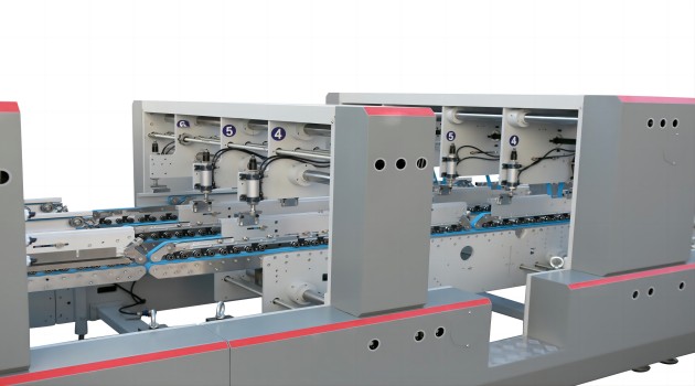 YL-1450PC-B Multifunctional Automatic Folder Gluer