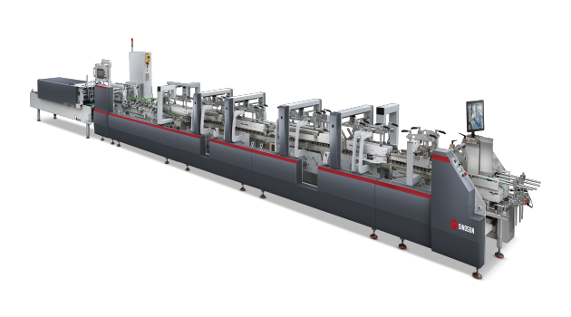 YL-800PC-C High-speed Automatic Folder Gluer with Climbing Section